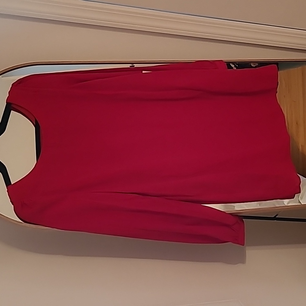 Lulus Cranberry Red Mini Dress Small - Picture 2 of 8